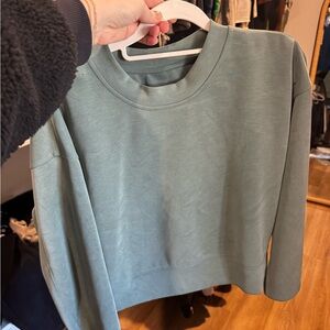 Lululemon Green Crewneck Sweatshirt